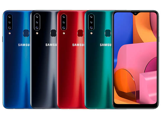 •• أفضل 5 هواتف جديدة من شركة Samsung | العصر الجديد ~ Samsung-Galaxy-A20s-Colors