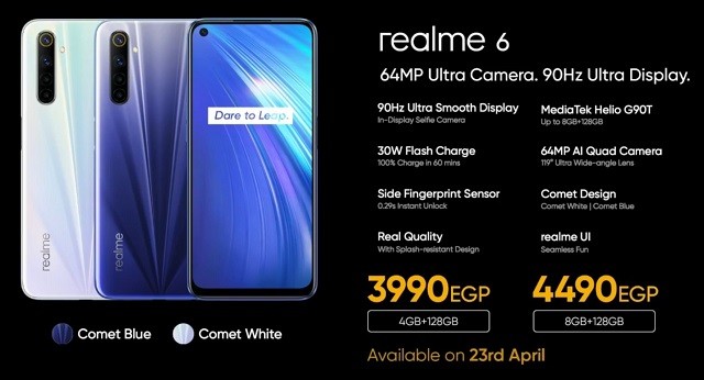 Realme 6 Price