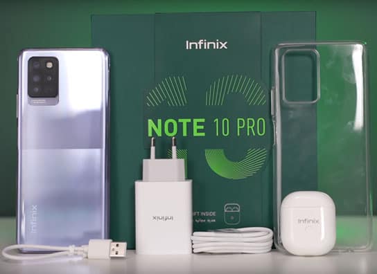 سعر و مواصفات Infinix Note 10 Pro - مميزات و عيوب انفنكس نوت 10 برو - موبيزل